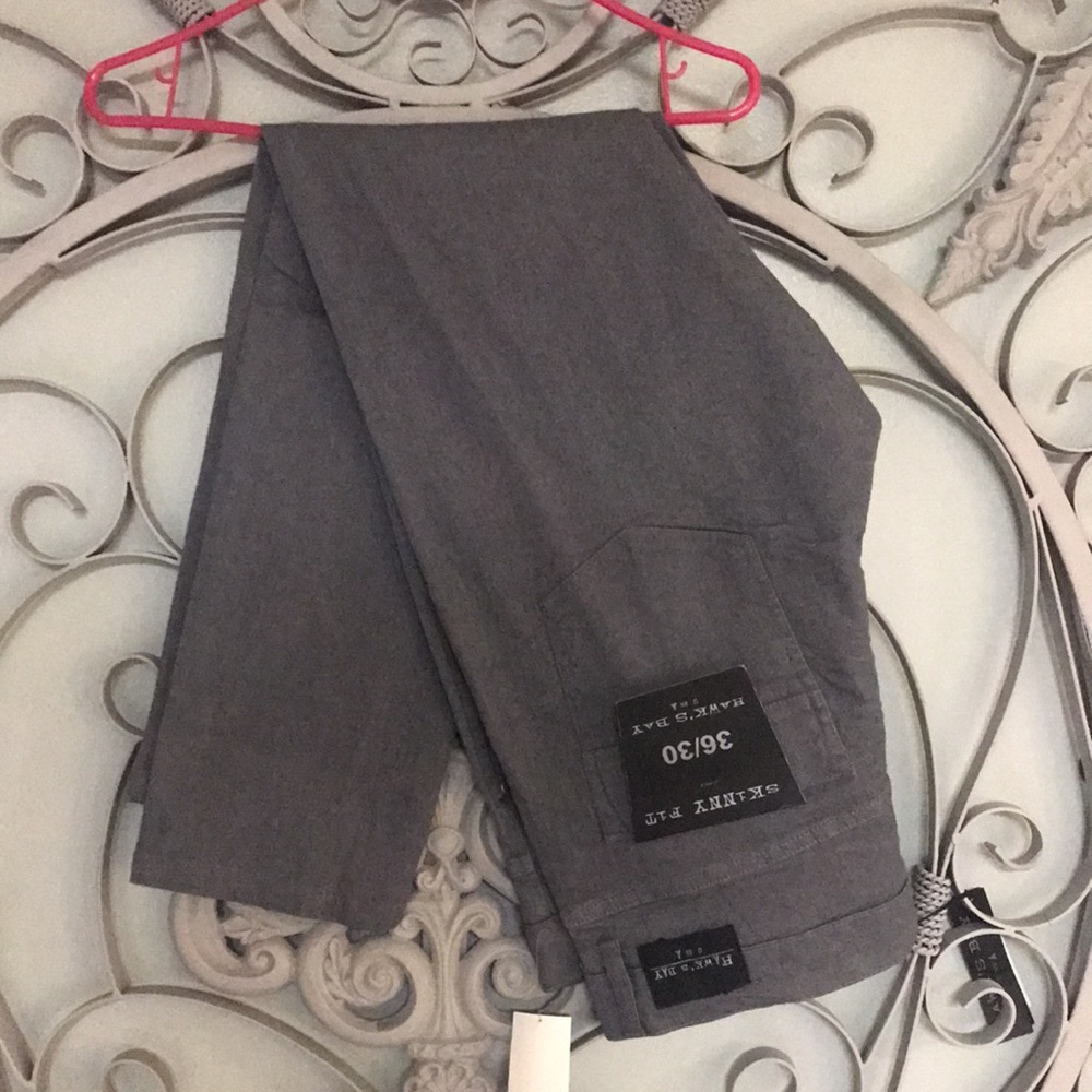 Grey stretch denim skinny Jean